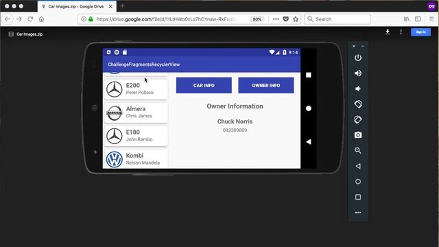 27. Challenge RecyclerView Fragments (AS 3.1.3) смотреть онлайн