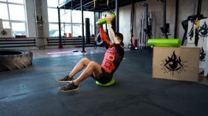 Балансировочный диск US MEDICA. Игорь Ким, упражнения на балансировочной подушке