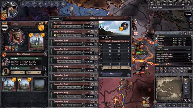 Crusader Kings 2 (Shattered World Map) Part 5 | Boros of Burgundy смотреть онлайн