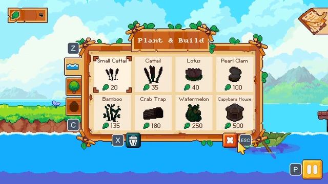 Fishing and Building a Garden | Luna's Fishing Garden смотреть онлайн