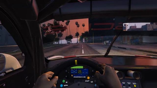 911 GT3 R in GTA V смотреть онлайн