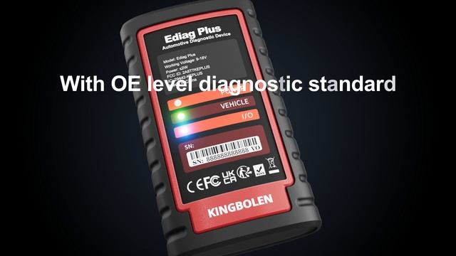 Kingbolen Ediag Plus All Systems With Bidirectional ECU Coding and CAN-FD protocol смотреть онлайн