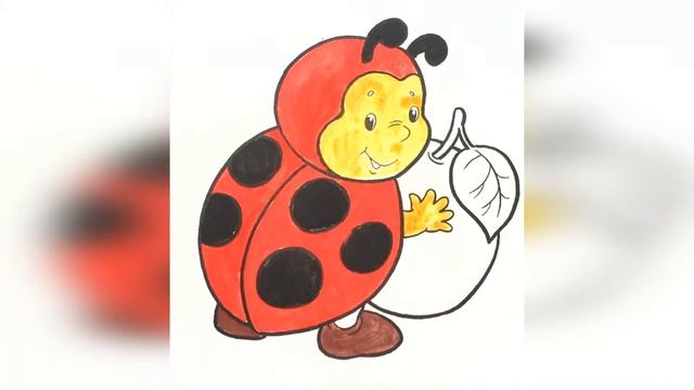 ladybug Coloring Page | Coloring for Kids | ladybug | Божья коровка смотреть онлайн