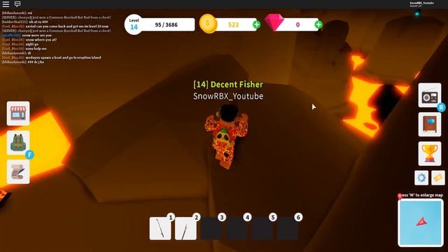 *Unlocking* The Eruption Island and *How* to finish the LAVA OBBY! | Fishing Simulator Roblox смотреть онлайн