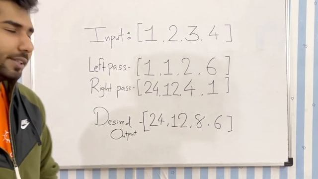 Leetcode - 238 : Product of Array Except Self | Solution Explained | Java смотреть онлайн