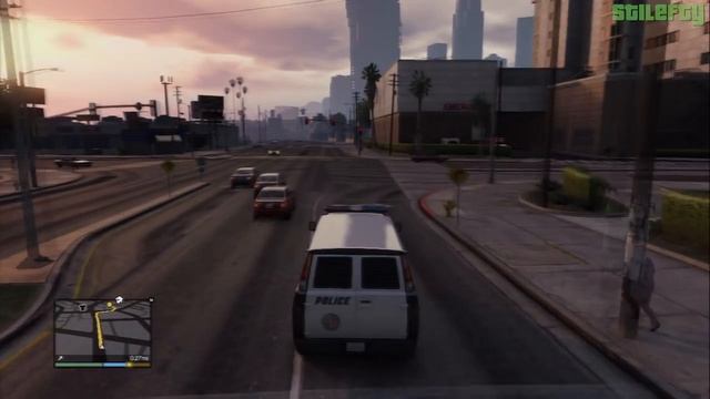 GTA 5 PS3 - Mission #76 - Stingers (Subtle) [100% - Gold Medal] смотреть онлайн