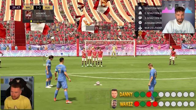 FIFA 22: C. Ronaldo 99 vs Messi 99 Freistoß Battle 🔥🔥 Proownez vs Wakez Discard Challenge смотреть онлайн