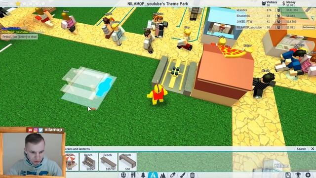 №873: ПАРК АТТРАКЦИОНОВ В РОБЛОКС(Roblox - Theme Park Tycoon 2) #2 смотреть онлайн