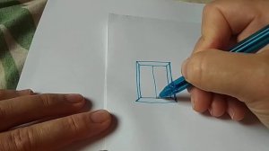 Как нарисовать ОКНО поэтапно (для начинающих). How to draw WINDOW