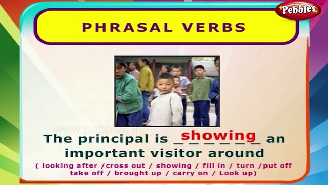 Phrasal Verbs | English Grammar Exercises For Kids | English Grammar For Children смотреть онлайн