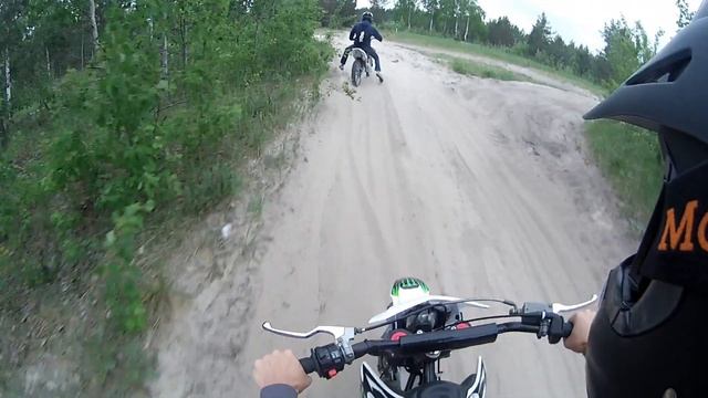 Motoland XR Monster 125. Покатушки Дзержинск смотреть онлайн