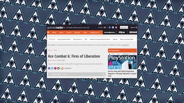 Ace Combat 6: Fires of Liberation - Good Game With a Bad Story смотреть онлайн