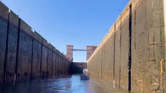 Теплоходная прогулка из Рыбинска с прохождением шлюзов смотреть онлайн