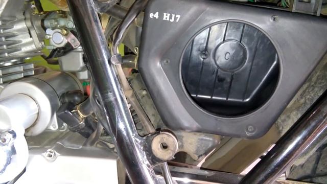 Обслуживание воздушного фильтра мотоцикла смотреть онлайн