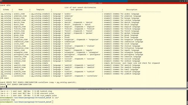 Postgresql: Full Text Search Capítulo 5 - Diccionarios Personalizados - Stop Words y Sinónimos смотреть онлайн
