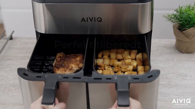 AIVIQ Premio Dual Air fryer - AAF-D321 (Dansk) смотреть онлайн