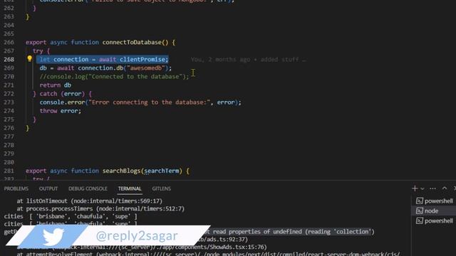 cannot read properties of undefined reading 'collection' mongodb смотреть онлайн