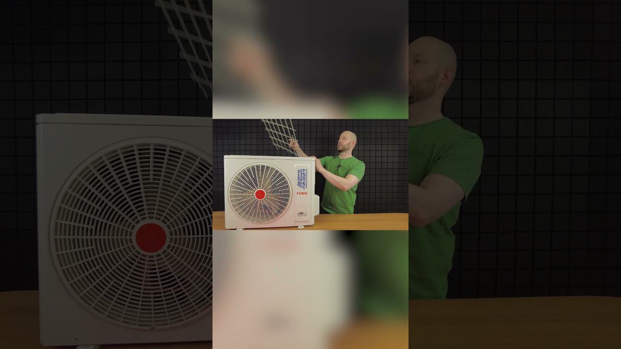Funai Daijin наружный блок и его внешний вид #кондиционеры #funai #daijin #кондиционирование смотреть онлайн