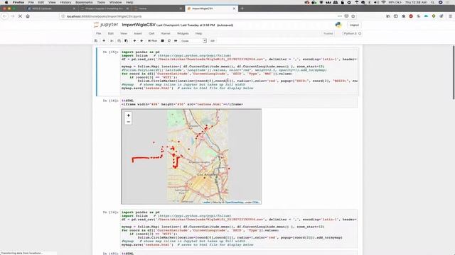 Clean & Map Wigle Wardriving Data in Jupyter Notebook [Tutorial] смотреть онлайн