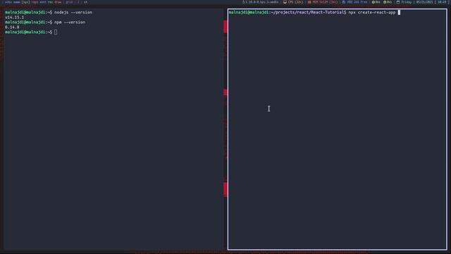 ReactJS: الدرس الأول: تثبيت المتطلبات و تجهيز بيئة العمل смотреть онлайн