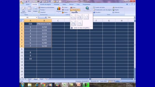 EXCEL 2007-2010 GAFICOS DISPERSION.avi смотреть онлайн