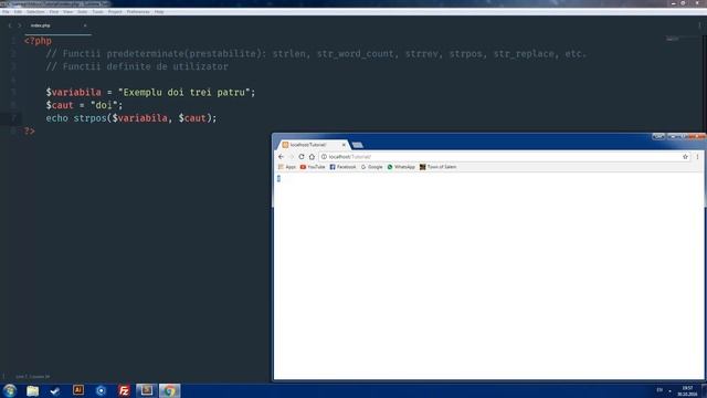 #05 Tutorial PHP [ROMANA] - Functii prestabilite смотреть онлайн