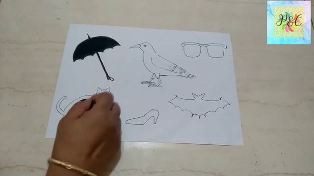 How To Draw Black Colour Objects ll Black Colour Objects Drawing Easy ll Black Objects Painting смотреть онлайн