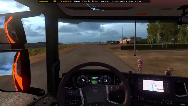 ETS2 - de Lubenka a Uralsk (Cazaquistão) - Great Steppe смотреть онлайн