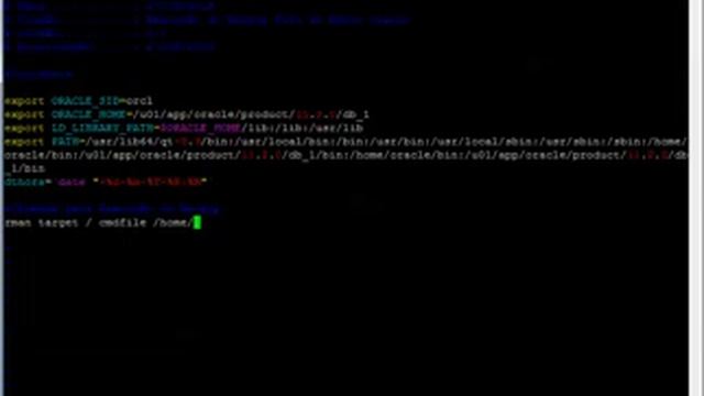 Automatizando Backup Oracle(Crontab Linux) смотреть онлайн