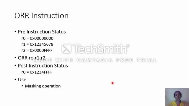 ARM7 logical instructions смотреть онлайн