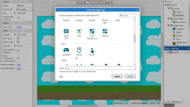 Construct 3 Меню #4 смотреть онлайн