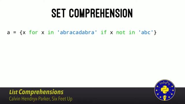 "List Comprehensions" By Calvin Hendryx-Parker смотреть онлайн