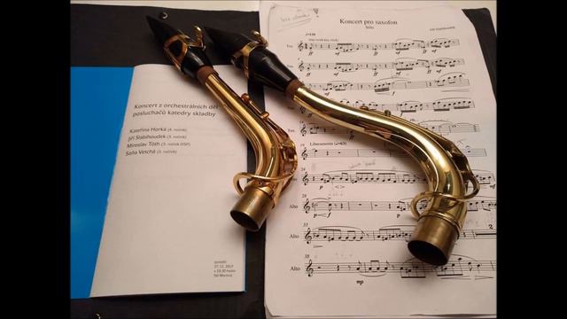 Jiří Slabihoudek - Sax Concerto смотреть онлайн