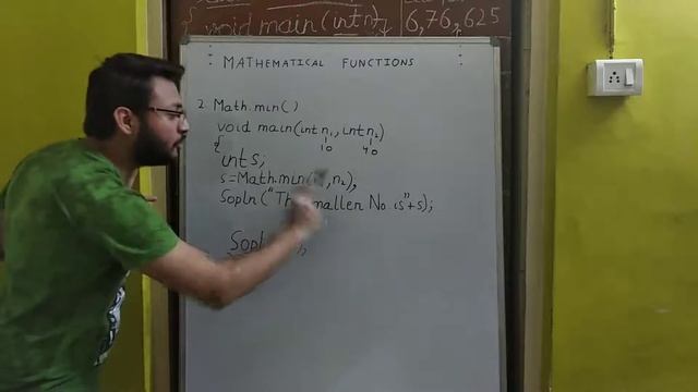 Math.min() function in JAVA | ICSE смотреть онлайн