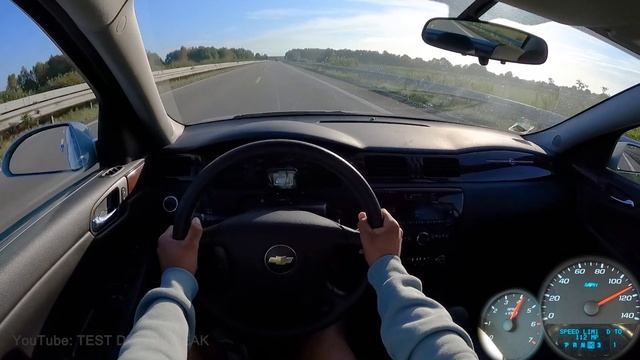 2009 Chevrolet Impala LS 3.5L V6 211 HP TOP SPEED AUTOBAHN DRIVE POV смотреть онлайн