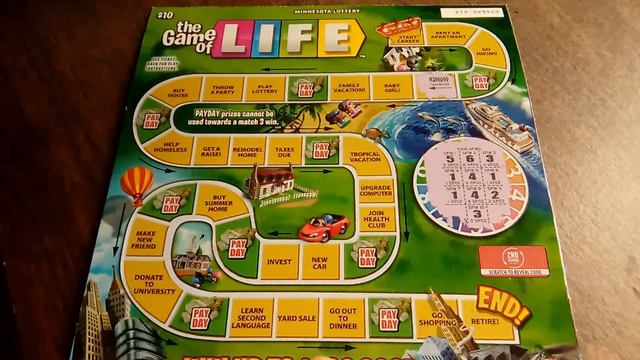 $$$ Brand New "The Game of Life" - $10 MN Lottery Scratchie - Winner!! $$$ смотреть онлайн