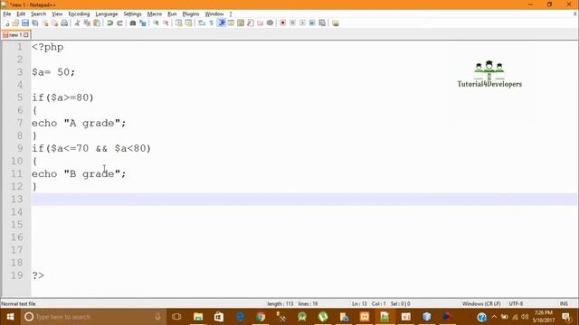 php lecture no 08 IF AND IF ELSE CONDITION смотреть онлайн