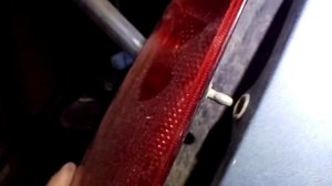 Форд фьюжн, замена лампочки в заднем фонаре