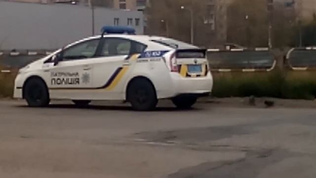 Полиция Кривого Рог 1.11 патрульная задержан Ланос.