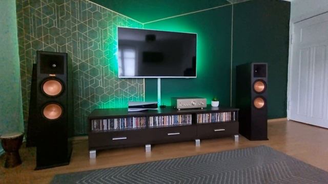 Klipsch rp280f + Denon pma 1055r mod mundorf смотреть онлайн