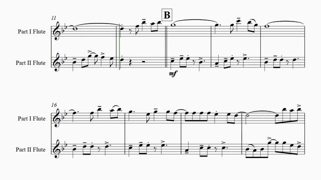 Feliz Navidad - Flute Duet смотреть онлайн