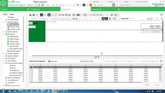 Schneider PLC communication NODE RED смотреть онлайн