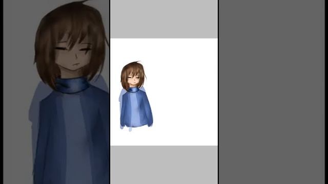 Frisk in waterfall speed art смотреть онлайн