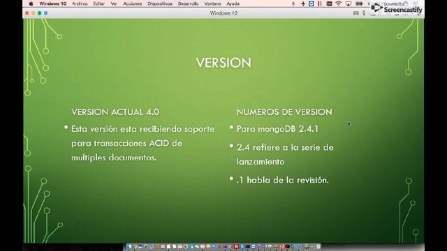 mongoDB смотреть онлайн
