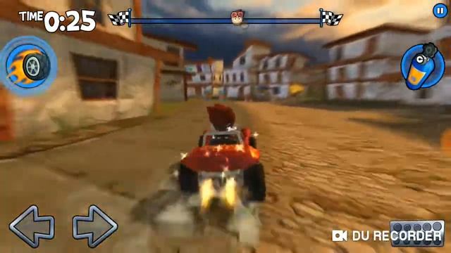 Прохождение игры Beach Buggy Racing. Топ 5 первых уровней! Играем на смартфоне. смотреть онлайн