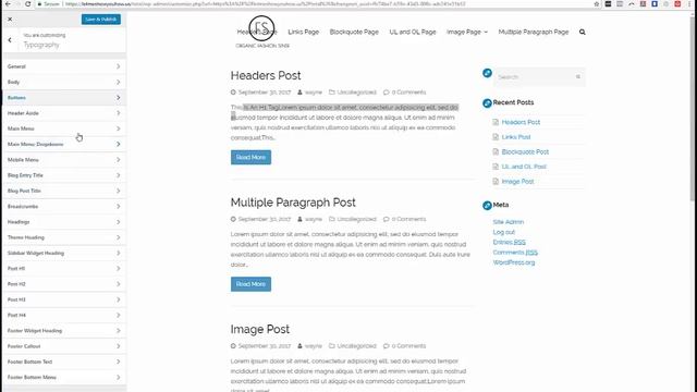 How To Setup Fonts (Typography) On Your WordPress Website | Total Theme: By WPExplorer смотреть онлайн