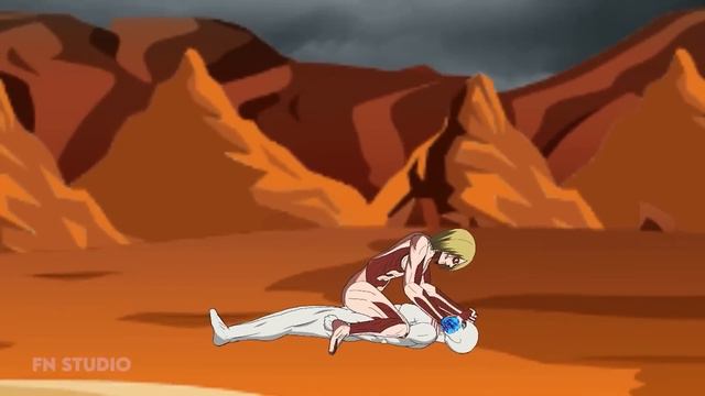 Warhammer Titan vs Eren Founding Titan, Colossal Titan, Armored Titan, Female - Drawing Cartoon 2 смотреть онлайн