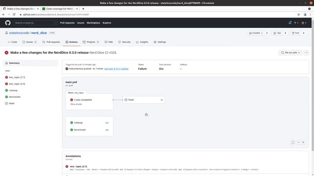 Codecast: Create a RubyGem 63: Create 0.3.x Stable Branch and Prune Old Branches смотреть онлайн