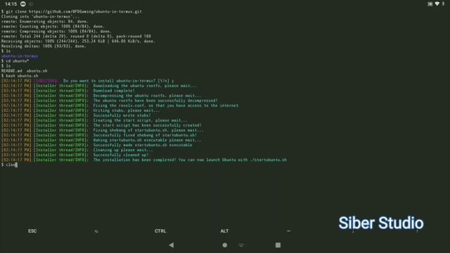 Termux ile Ubuntu 20.04 LTS Focal Fossa Kurulumu (No Root) смотреть онлайн