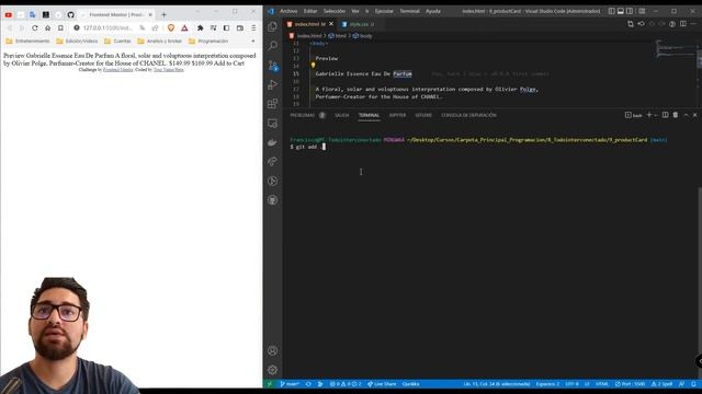Desafio 8 parte 3 ? con HTML5, CSS3, Git y GitHub - Frontend смотреть онлайн